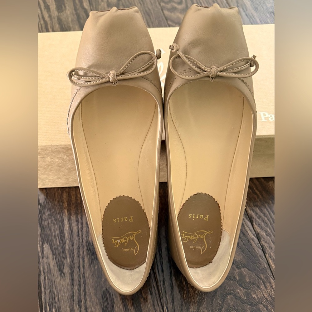 Louboutin Nappa Flats